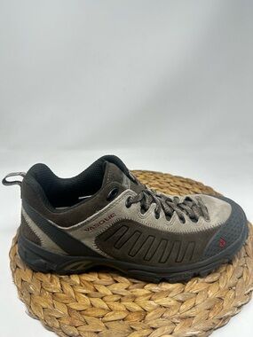 Vasque Juxt Hiking Trail Shoes Aluminum Chili Pepper Size 10.5 Men's